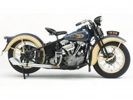 Moto HARLEY DAVIDSON KNUCKLEHEAD..