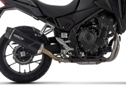 Ligne d'échappement, collecteur, silencieux et accessoires de rechange pour moto HONDA NX 500 ...