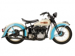 Moto HARLEY-DAVIDSON FLATHEAD 1340..