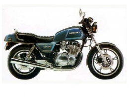 Moto SUZUKI GS 1100..