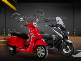 Scooter / Maxiscooter 50 à 125cc + 2 et 4 temps